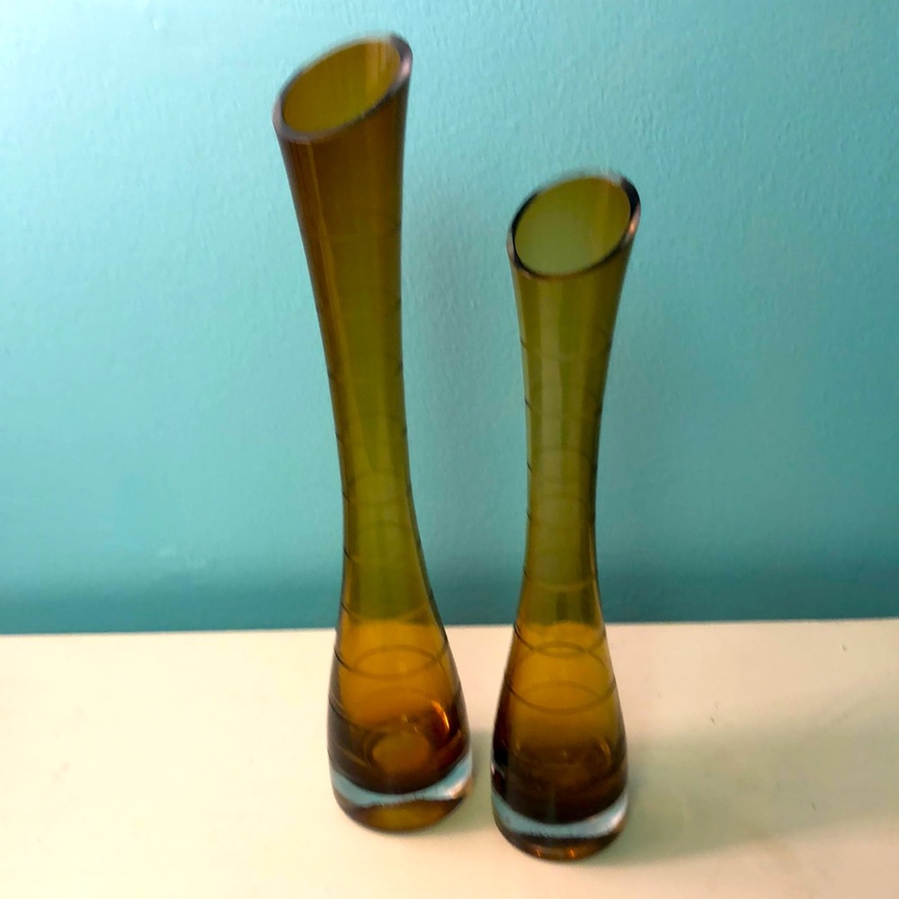 MIKASA 2 Vases 10” and 12”